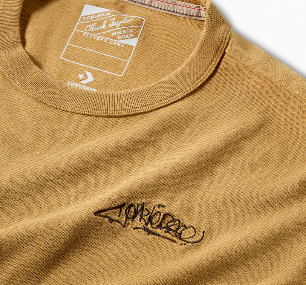 IRAK NY | IRAK GOLD STANDARD TEE - AMBER BROWN