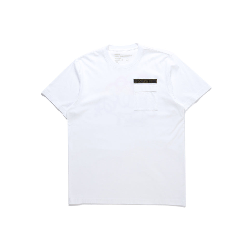 MAHARISHI - IRAK POCKET T-SHIRT - WHITE - IRAK NY